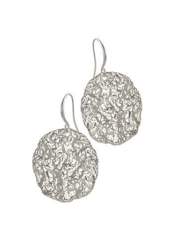 Waning moon shaped earrings