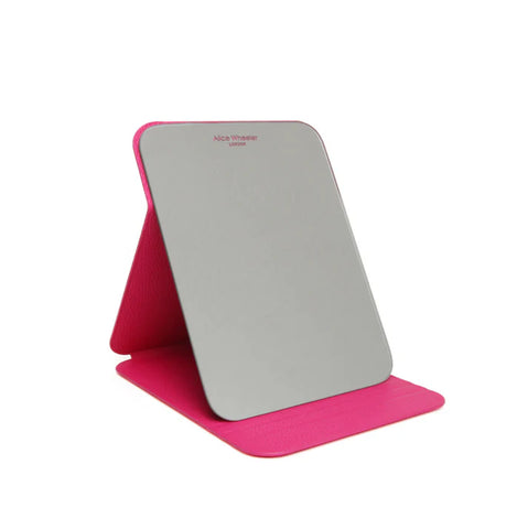 Alice Wheeler Travel mirror-Hot Pink