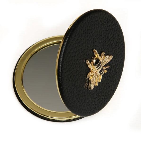 Alice Wheeler compact mirror-Black