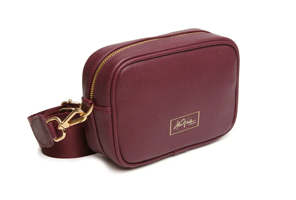 Alice Wheeler mini soho bag-Berry