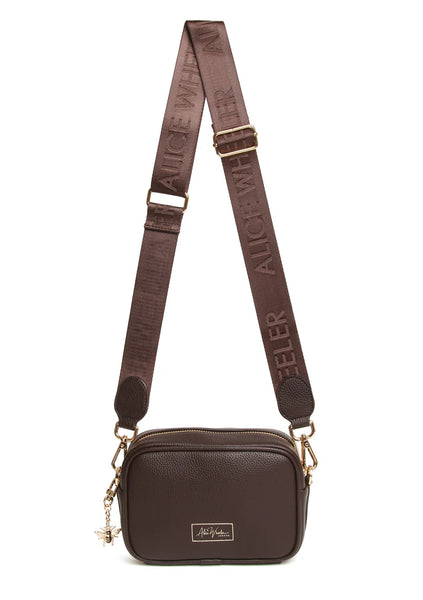 Alice Wheeler mini soho bag-Chocolate