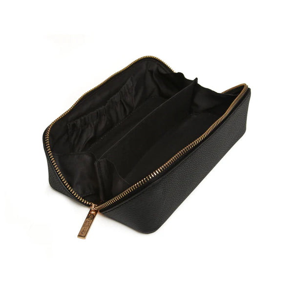 Alice Wheeler small train case -Black