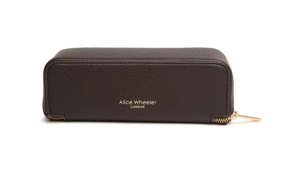 Alice Wheeler small train case - Chocolate