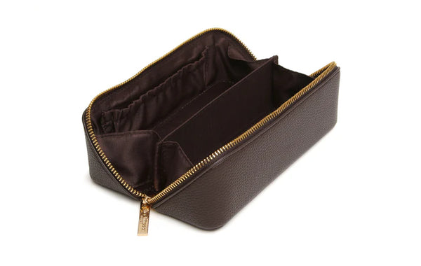 Alice Wheeler small train case - Chocolate