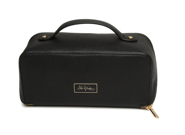 Alice Wheeler train case- Black