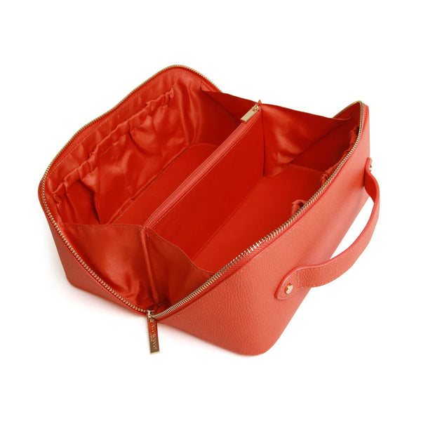 Alice Wheeler train case -Orange