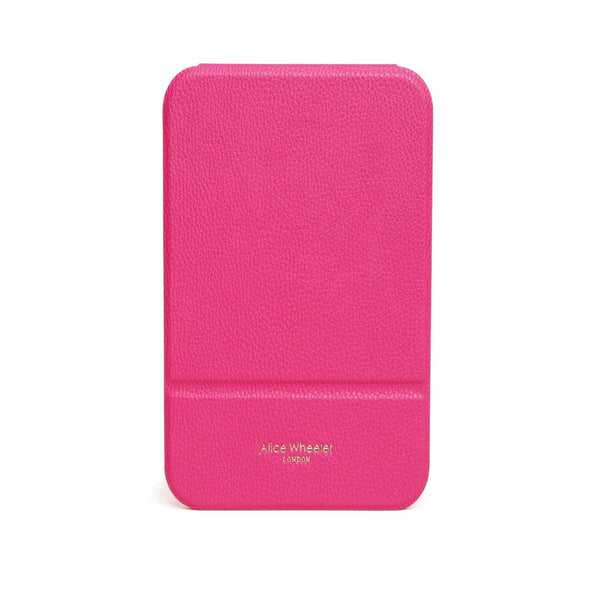 Alice Wheeler Travel mirror-Hot Pink