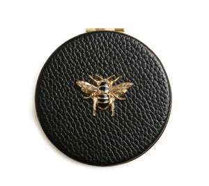 Alice Wheeler compact mirror-Black