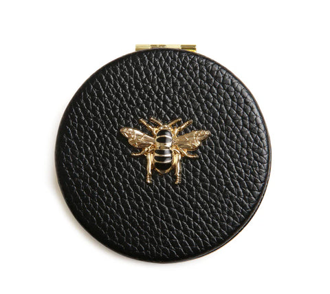 Alice Wheeler compact mirror-Black