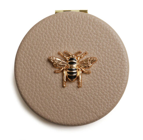 Alice Wheeler compact mirror-Stone
