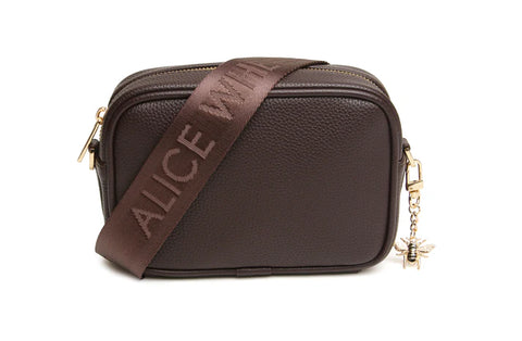 Alice Wheeler mini soho bag-Chocolate
