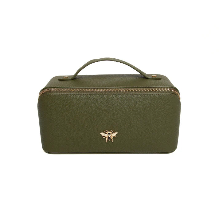 Alice Wheeler mini train case- Olive