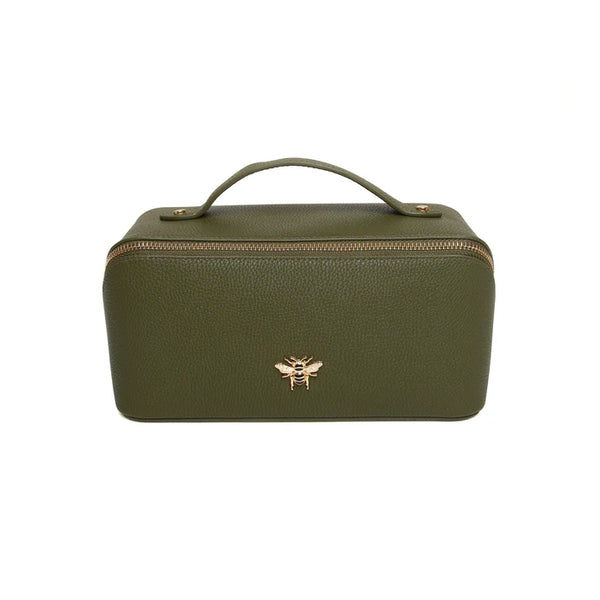 Alice Wheeler mini train case- Olive