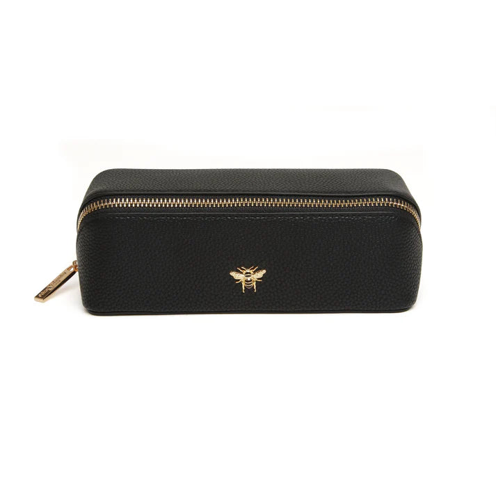Alice Wheeler small train case -Black