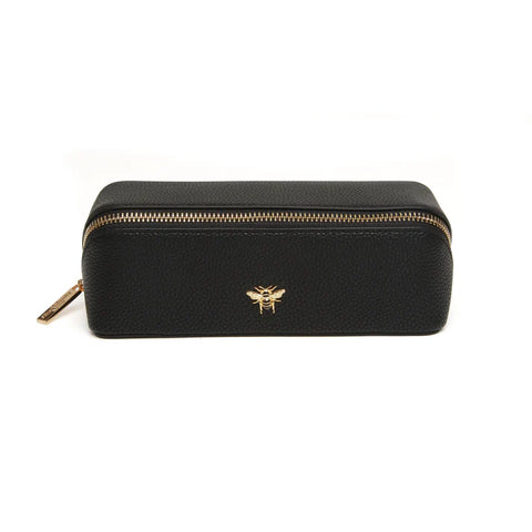 Alice Wheeler small train case -Black