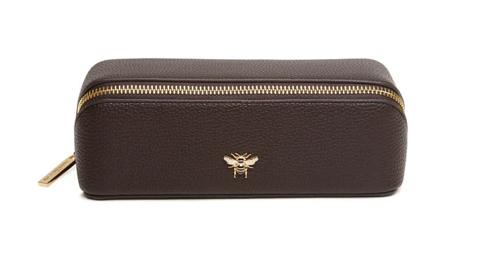 Alice Wheeler small train case - Chocolate
