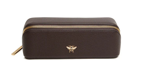Alice Wheeler small train case - Chocolate