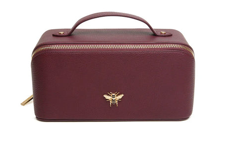 Alice Wheeler train case -Berry