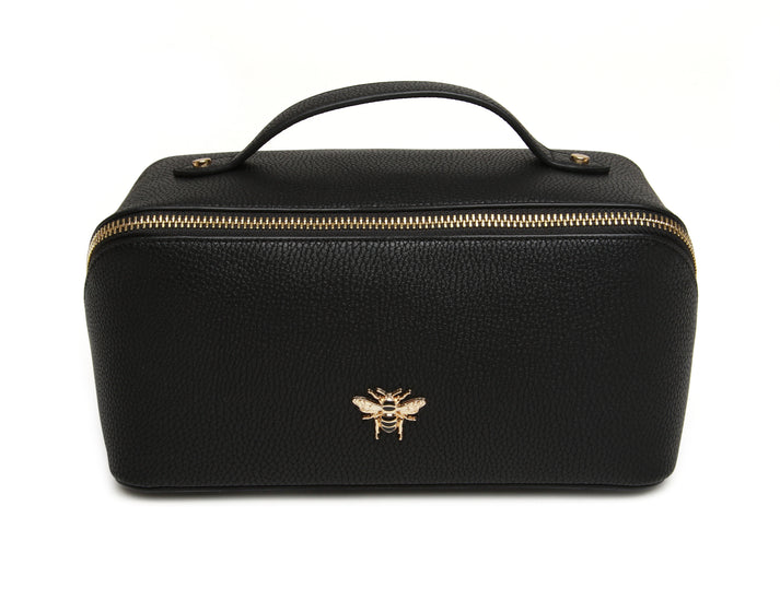 Alice Wheeler train case- Black