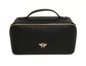 Alice Wheeler train case- Black
