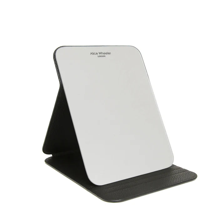 Alice Wheeler folding travel mirror-Navy