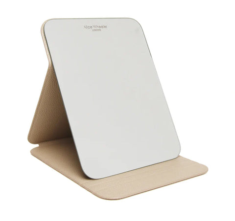 Alice Wheeler travel mirror-Stone