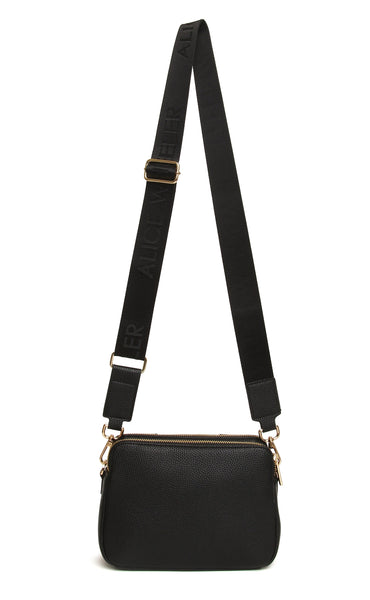 Alice Wheeler Kensington double zip CB Bag -black