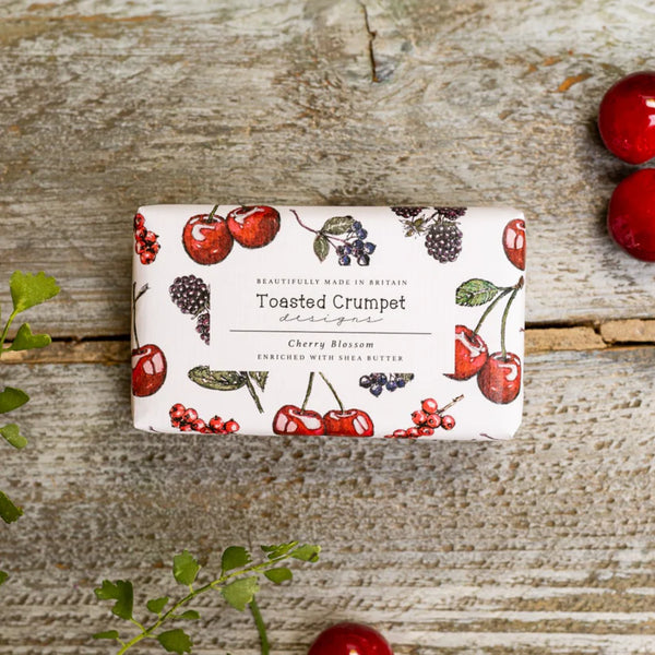 Toasted Crumpet soap bar-Cherry blossom