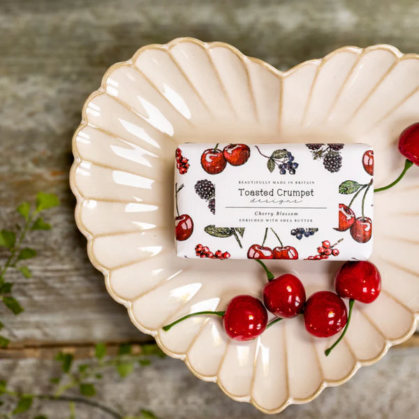 Toasted Crumpet soap bar-Cherry blossom