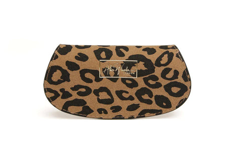 Alice Wheeler glasses case-Dark Leopard