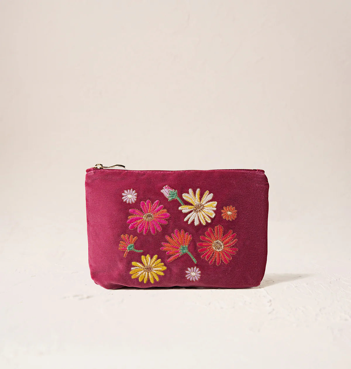 Elizabeth Scarlett mini pouch-Wildflower dry rose – F and R Boutique Elizabeth Scarlett mini pouch-Wildflower dry rose – F and R Boutique