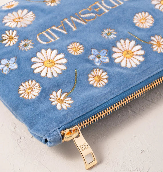 Elizabeth Scarlett mini pouch-Bridesmaid Daisy dream