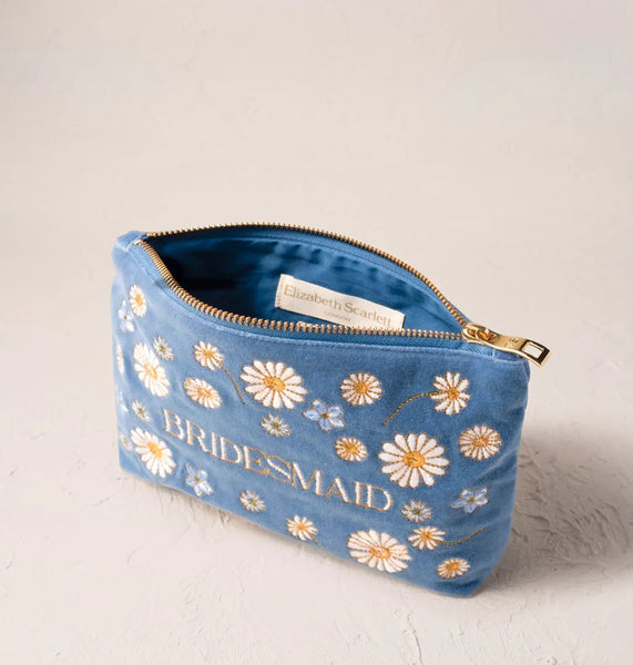 Elizabeth Scarlett mini pouch-Bridesmaid Daisy dream