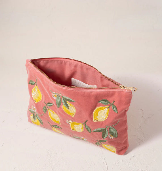 Elizabeth Scarlett everyday pouch-Lemon blossom