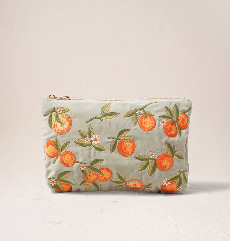 Elizabeth Scarlett everyday pouch-Orange blossom