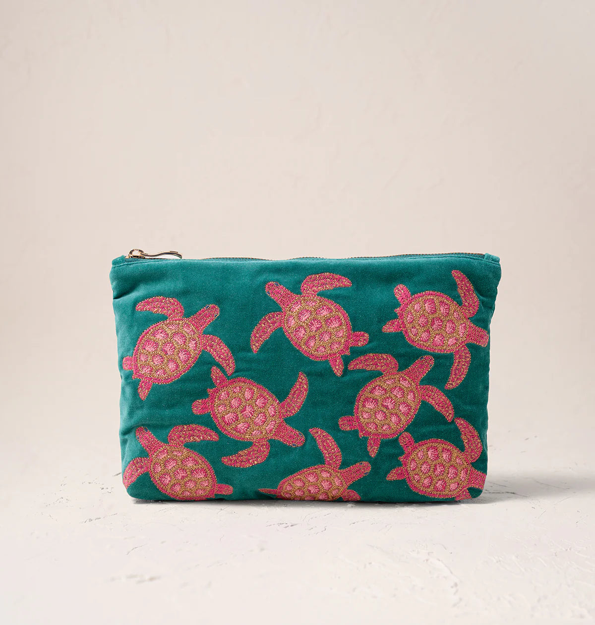 Elizabeth Scarlett everyday pouch-Turtle teal