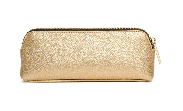 Alice Wheeler Kensington make up bag-Gold