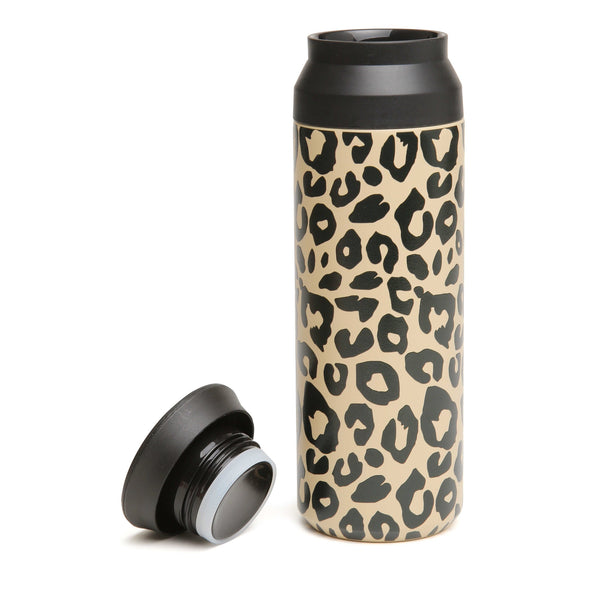 Alice Wheeler Water bottle 500ml -Leopard