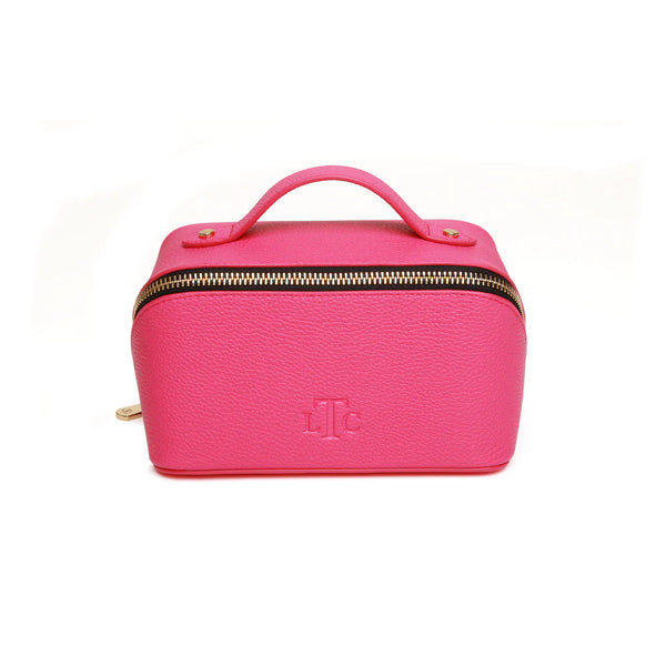 Alice Wheeler LTC train case- Mini Pink