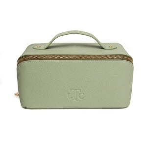 Alice Wheeler LTC train case -Medium Sage