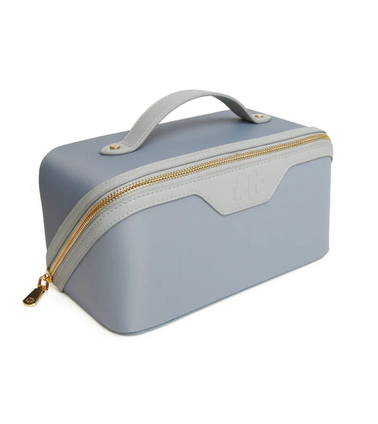 Alice Wheeler LTC- two tone train case -Duck egg blue