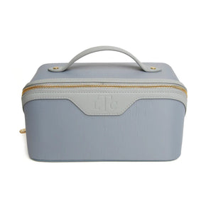 Alice Wheeler LTC- two tone train case -Duck egg blue