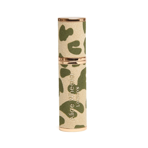 Alice Wheeler refillable atomiser-Olive Leopard