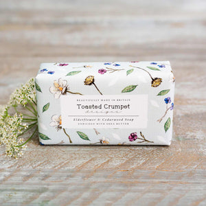 Toasted Crumpet soap bar-Elderflower & Cedarwood