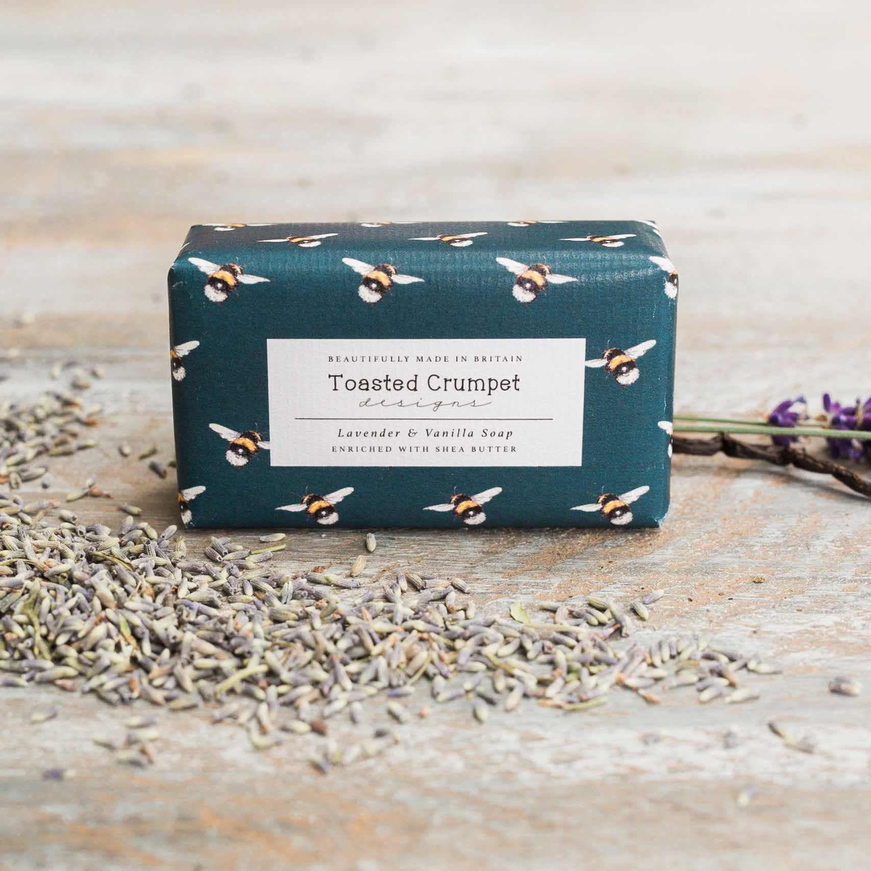 Toasted Crumpet soap bar-Lavender & Vanilla