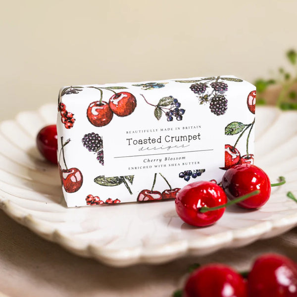 Toasted Crumpet soap bar-Cherry blossom