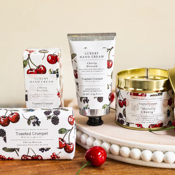 Toasted Crumpet hand cream-Cherry blossom