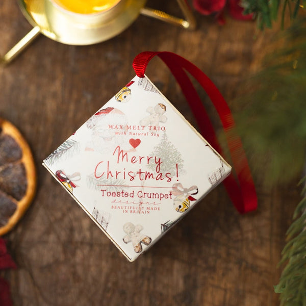 Toasted Crumpet wax melt hanger -All things Jolly