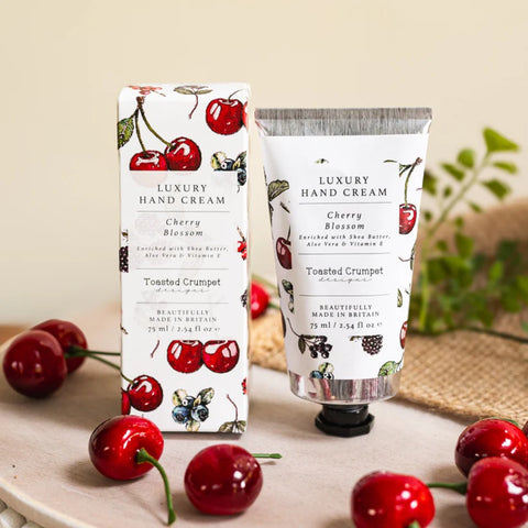 Toasted Crumpet hand cream-Cherry blossom