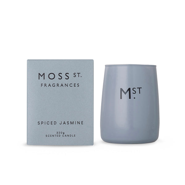 MOSS ST BRAND CANDLE SOY WAX SPICED JASMINE